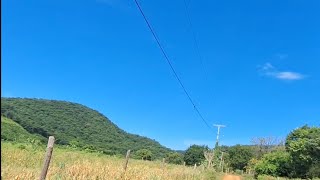 Veja o soinho andando no fio de luz no sertão