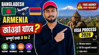 Armenia Visa Process 2026 | Bangladesh Theke Kivabe Jaben