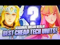 F2P MUST WATCH!! Top 5 Cheap Tech Units for more Dream Realm Damage!!【AFK Journey】