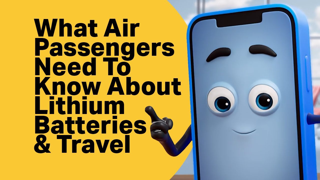 What Passengers Need To Know About Lithium Batteries And Air Travel