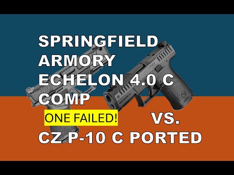 Springfield Echelon vs. CZ P-10 C: The Ultimate Showdown