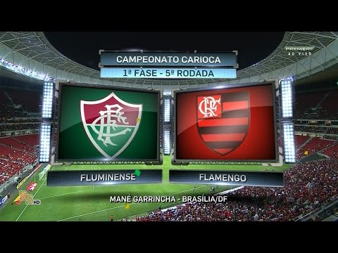 Jogo completo: Fluminense 1 x 2 Flamengo - 1ª fase Carioca 2016