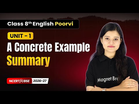 Class 8th English Poorvi Book Book Overview For Session 2026 27 CBSE NCERT
