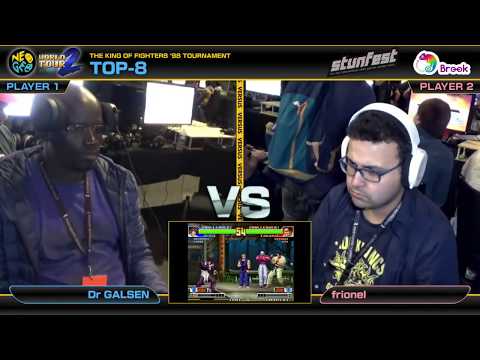 Dr Galsen vs Frionel - KOF '98 Neo Geo World Tour Season 2 France Stop TOP-8