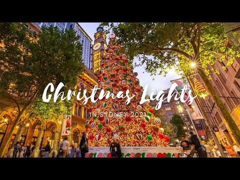 Christmas Lights in Sydney 2021/シドニーのクリスマスライトアップ 🎄