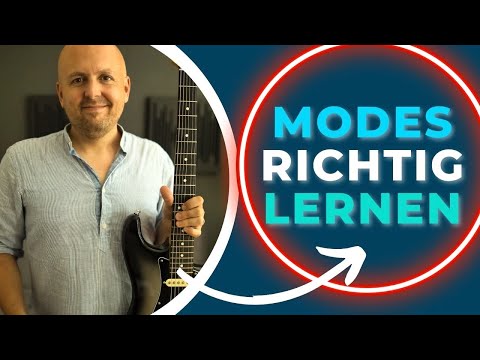Gitarre Modes - Mit dieser Methode lernt es JEDER!