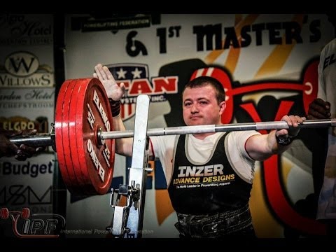 225,5 kg raw squat @59 kg - Sergey Fedosienko - IPF World Championships (world record)