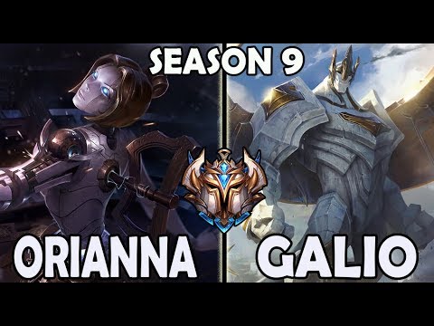 Faker ORIANNA vs GALIO [ MID ] Lol Challenger Korea