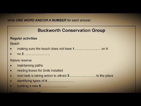 Buckworth Conversation Group ielts listening (practice test) with Answer | HD Audio | Cam 17 test 3