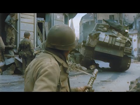 WW2 HD Colorization — The Battle of Cologne, 1945
