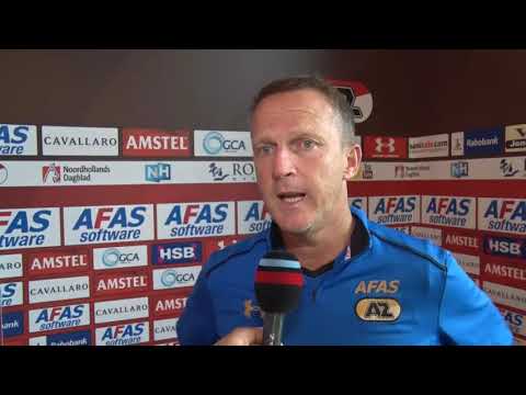 Van den Brom blikt vooruit op MVV - AZ