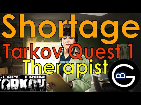Tarkov SALEWA Therapist Quest Guide - Hideout Hack!