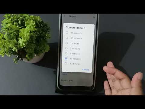 how to change screen time out realme c2, realme screen  timeout setting
