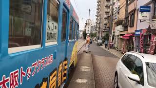 阪堺電車住吉鳥居前へ降りてみた。