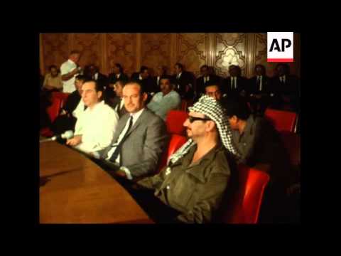 SYND 2/09/69  PALESTINE LIBERATION ORGANISATION MEETING IN CAIRO