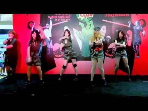 141030 Wit-Ches cover f(x) - Red Light @Teen Pointer Halloween 2014 (Audition)