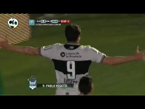 Gol Pablo Vegetti - San Lorenzo 0 Vs Gimnasia 2 - Primera División 2014