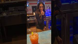 THE CASS MS. HOOTERS INTERNATIONAL MIX DRINK SPECIAL 1-8-25 #hooters #bartender #mixdrink #drink