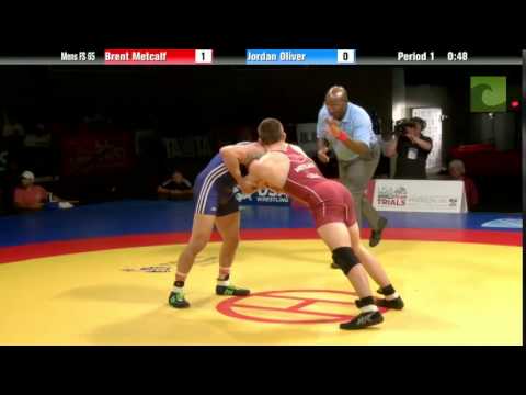 65 KG Finals (1 of 2) - Brent Metcalf vs. Jordan Oliver