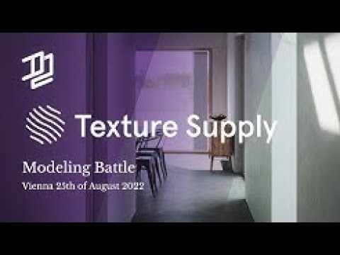 Modeling battle @D2 Vienna 2022 supported by TEXTURE SUPPLY