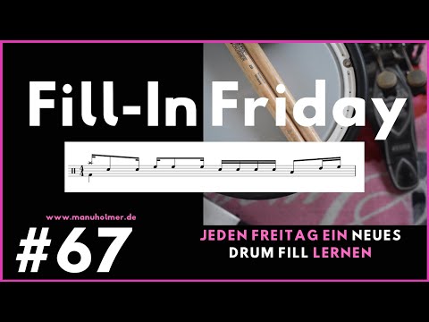 Fill-In Friday 67: Schlagzeug Übung für Anfänger*innen - jeden Freitag ein neues Drum Fill lernen
