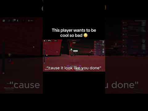 This player wants to be cool so bad 🙄 #shorts #viralvideo #roblox #zyxabc #squidgame