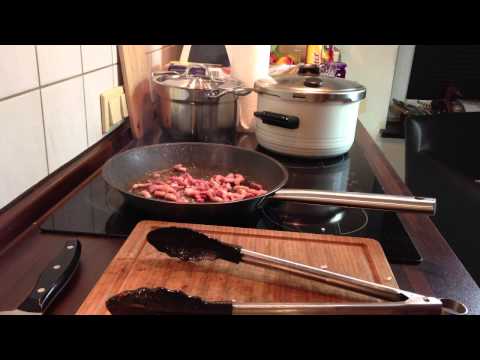 Wie kann ich: Klassisches Jägerschnitzel machen/ Klassisches Jägerschnitzel zubereiten/ Rezept