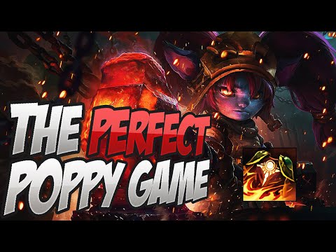 The PERFECT Poppy GAME Makes The ENEMY OPEN MID! - League of Legends