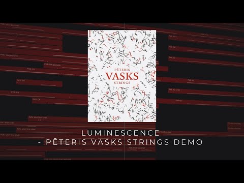 Luminescence - Friedrich Gattermann - Pēteris Vasks Strings Demo
