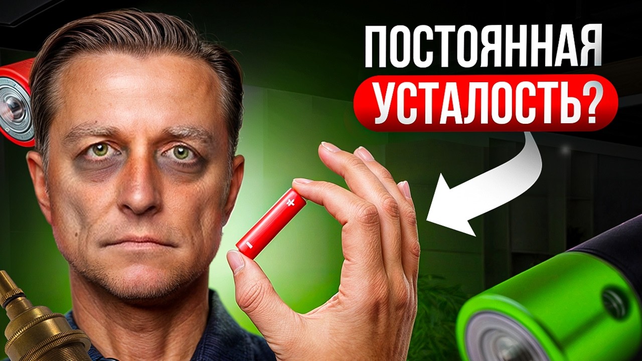 Именно поэтому у вас постоянная усталость и упадок сил🙌