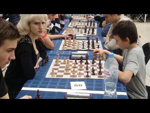 Blonde!! WFM Ilyina Lada - FM Girshgorn Leonid Blitz. Moscow