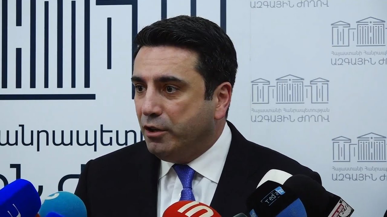 #Ուղիղ. Ալեն Սիմոնյանի ճեպազրույցը