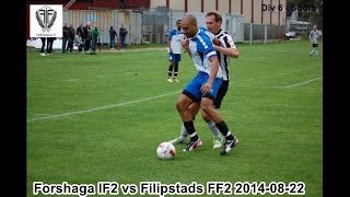 preview picture of video 'Forshaga IF2 vs Filipstads FF2 2014-08-22'