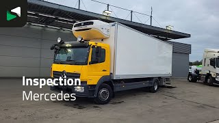 Camião frigorífico Mercedes-Benz Atego 1524 Atego 4X2 15tonner Thermo King T-1200R Ladebordwand A | Imagem 4 - Autoline