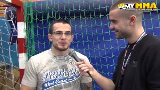 BORYS MAŃKOWSKI na 3 Amatorskim Pucharze KSW - Warszawa, 26.01.2013 r.