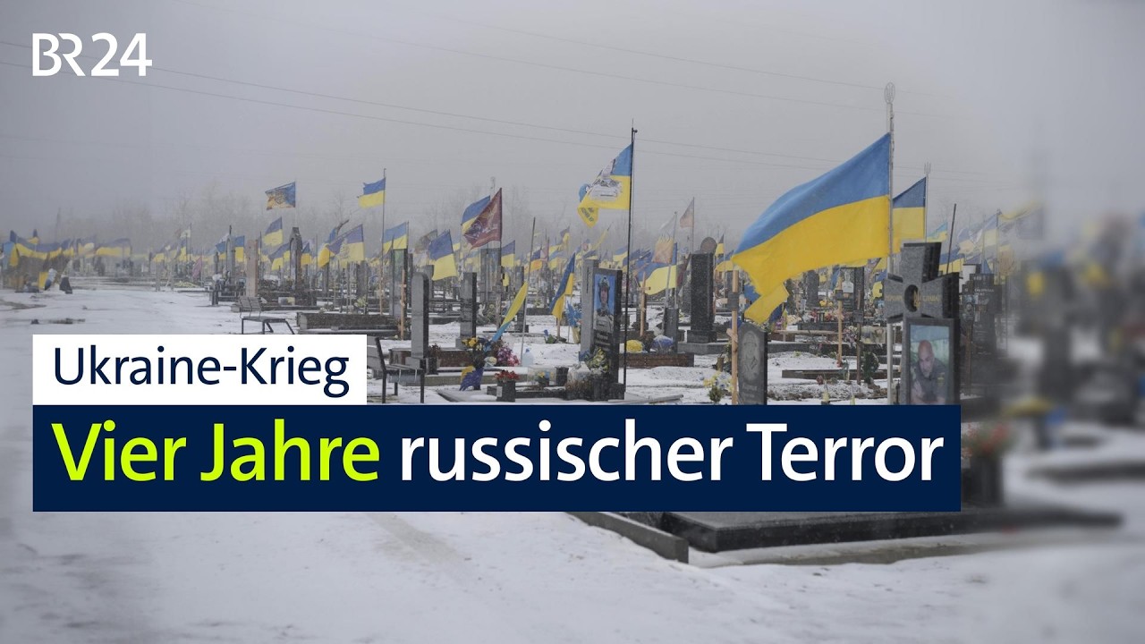 Ukraine-Krieg: Vier Jahre russischer Terror | BR24