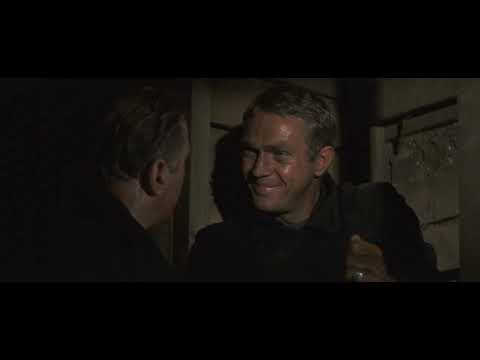 The Great Escape 1963 Tunnel escape scene Part 1 4K HDR