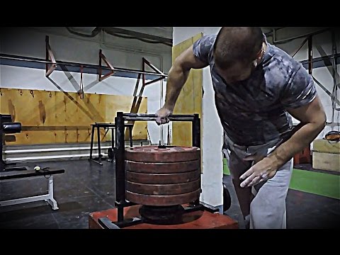 The Grip-Machine workout: up to 125 kg (276 lbs)