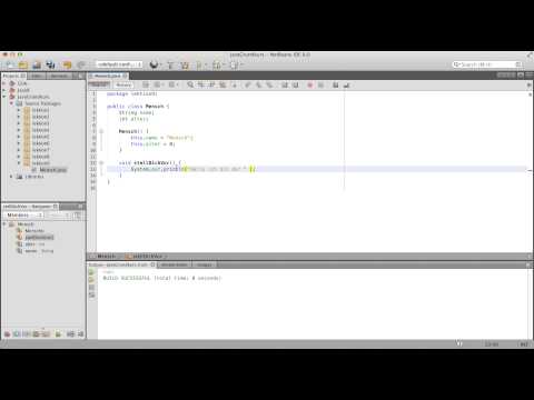 Java Tutorial - 9 - Klassen German