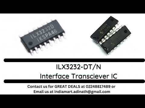 Atmel smd ilx3232dt interface transciever ic, for electronic...