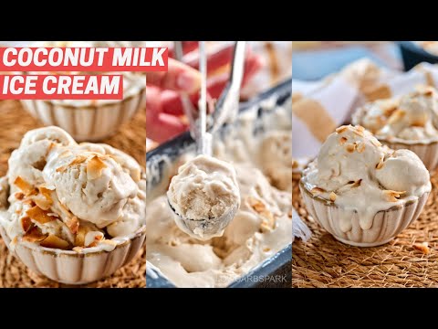 Easy 4-Ingredient Coconut Milk Ice Cream (No Ice Cream Maker!)
