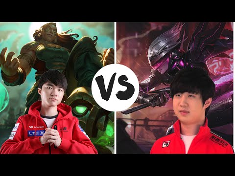 SKT Faker VS SKT Duke | Who Will Win???