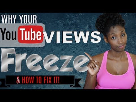 Why are MY VIEWS FROZEN? | How to Fix Frozen view count