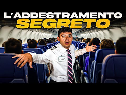 24 ore DENTRO l'addestramento ESTREMO degli assistenti di volo: PERICOLI a 10.000m - Giorno di Prova