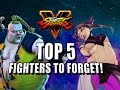 Max's TOP 5 Fighters To Forget from Street Fighter ...