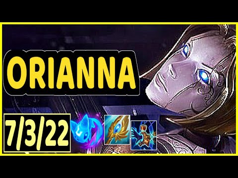 ORIANNA VS AURELION SOL - 7/3/22 KDA MID GAMEPLAY CHALLENGER I