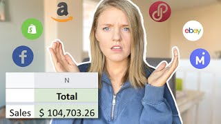 Making $100,000/yr reselling USED clothes *tips for selling on poshmark & eBay 2023*