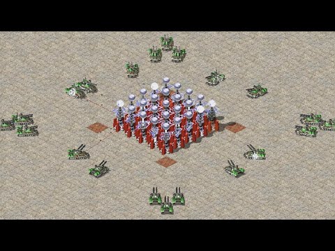 Apocalypse vs Tesla Coil🎮Same Cost: Red Alert 2