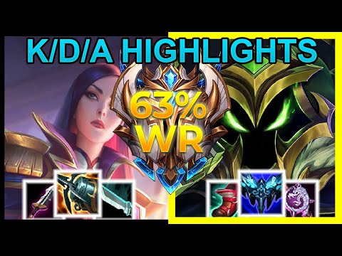 【 Veigar 】vs. Caitlyn - CHALLENGER - Carry - 11.13 - League of Legends KDA Highlights