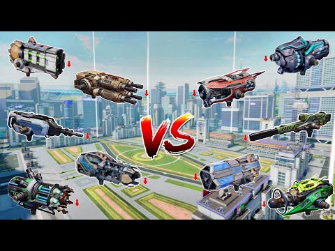 WR🔥 Regulator ARM-M 80 Mogwan Nanea Growler Discipline Porthos Leiming Nerf Comparison |WAR ROBOTS|